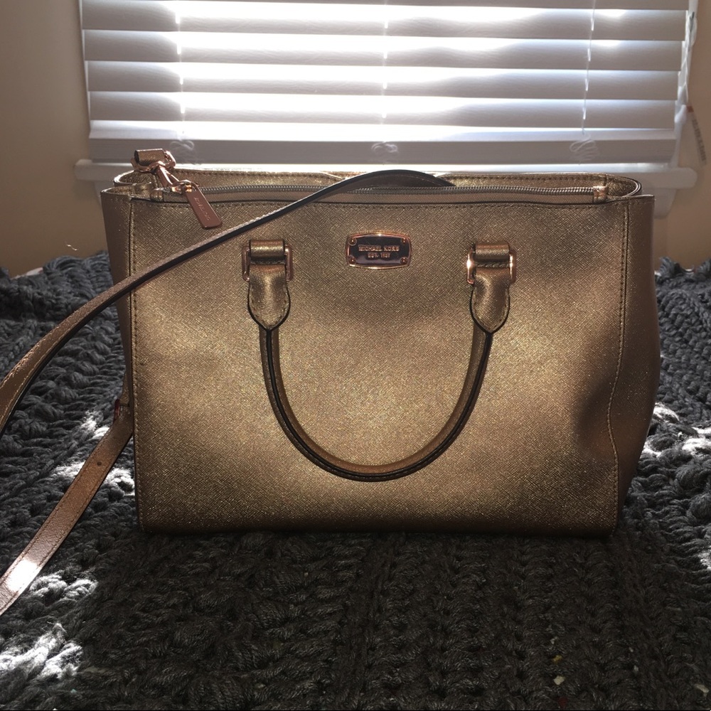 Michael Kors Rose Gold Purse